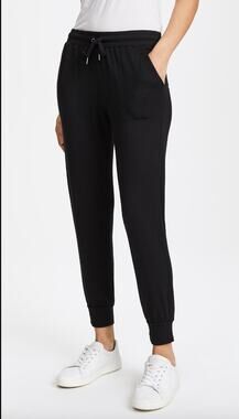 Splendid Black Modal Joggers Soft Pull On Lounge Pants Size Small